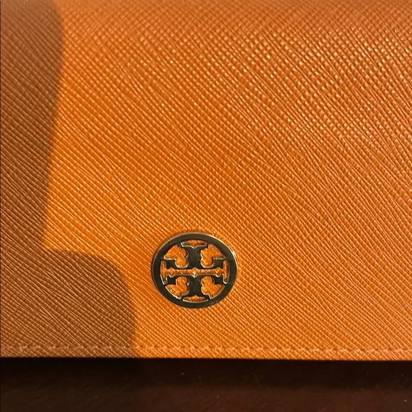Tory Burch Vibrant Orange Sunglasses case - Picture 3 of 3